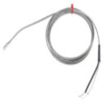RS PRO,872-2537,J型接地热电偶, 探头Φ4.76mm x 13mm, 可测+350°C, 线长2m, 裸线尾线接端, 不锈钢探头