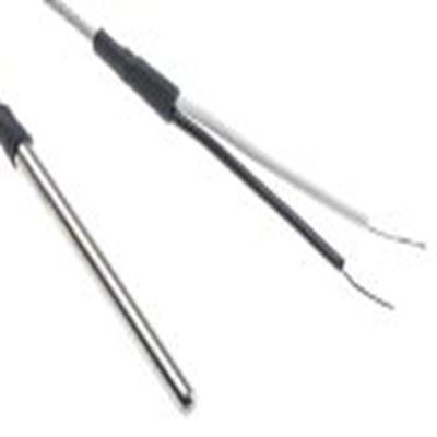 RS PRO,872-2543,J型接地热电偶, 探头Φ4.76mm x 75mm, 可测+350°C, 线长2m, 裸线尾线接端, 不锈钢探头