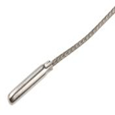 RS PRO,872-2559,K型接地热电偶, 探头Φ4.76mm x 25mm, 可测+350°C, 线长2m, 裸线尾线接端, 不锈钢探头
