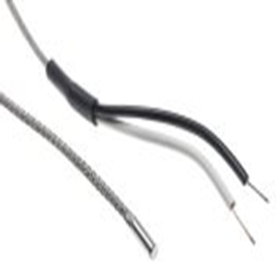 RS PRO,872-2809,J型接地热电偶, 探头Φ3.18mm x 13mm, 可测+350°C, 线长2m, 裸线尾线接端, 玻璃纤维探头