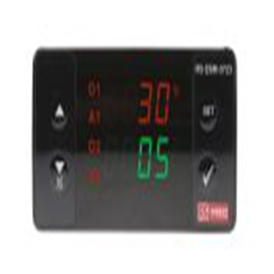 RS PRO,875-1242,PID控制器, 230 V ac电源, 继电器输出, 面板安装安装, IP20, IP65, 76 x 34.5mm