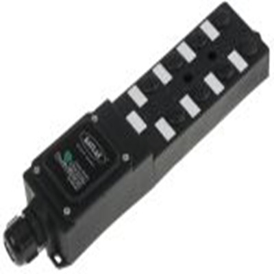 RS PRO,877-1185,M12传感器分线盒, 8端口, 5线路, 24V 直流