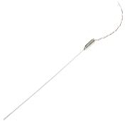 RS PRO,891-9094,T型矿物绝缘热电偶, 探头Φ1mm x 250mm, 可测+400°C, 线长100mm, 裸线尾线接端, 316不锈钢探头