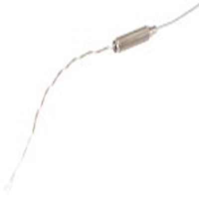RS PRO,891-9117,T型矿物绝缘热电偶, 探头Φ1.5mm x 1m, 可测+400°C, 线长100mm, 裸线尾线接端, 316不锈钢探头