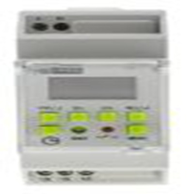 RS PRO,896-6885,数字脉冲开关 DIN导轨定时开关 240 V 交流, 1通道, 单刀双掷, 可设小时