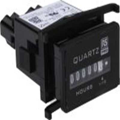 RS PRO,896-6905,小时计数器, 6位数字, 90 → 264 V 交流电源, 面板安装, 切面36.8 x 24.1 mm, (上计数)