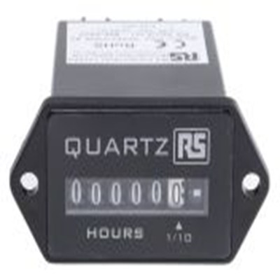 RS PRO,896-6923,小时计数器, 6位数字, 4 → 30 V 交流/直流电源, 面板安装, 切面36.8 x 24.1 mm, (上计数)