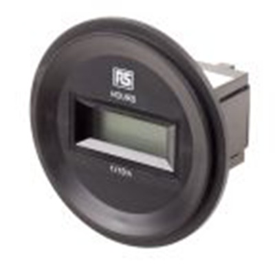 RS PRO,896-6951,小时计数器, 6位数字, 85 → 265 V 交流电源, 嵌入式，面板安装, 远程复位, 切面37 x 24.6 mm, (上计数)