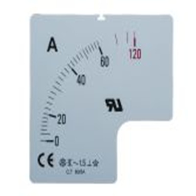 RS PRO,901-0422,, 用于72 x 72 模拟面板电流表