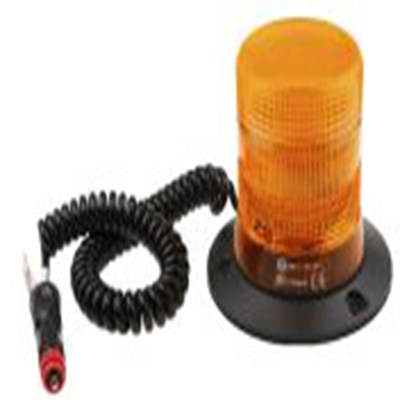 RS PRO,907-5993,闪光警示灯, 10 → 100 V 直流, 琥珀色透镜, 黑色外壳, Φ150mm底座, IP56