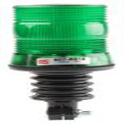 RS PRO,907-6015,闪光警示灯, 10 → 100 V 直流, 绿色透镜, 黑色外壳, Φ108mm底座, IP56
