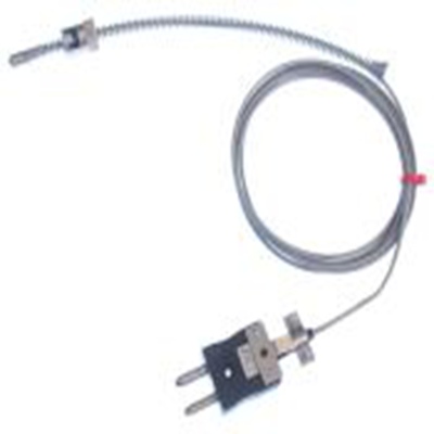 RS PRO,131-4763,J型可调卡口热电偶, 探头Φ6mm x 2m, 可测+350°C, 线长2m, 标准插头接端