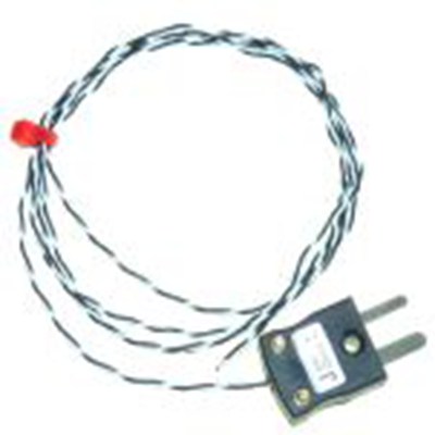 RS PRO,136-5874,J型外露结点热电偶, 探头Φ1/0.5mm x 2m, 可测+250°C, 线长2m, 微型插头接端, PFA探头
