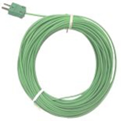 RS PRO,136-5889,K型外露结点热电偶, 探头Φ1/0.5mm x 1m, 可测+250°C, 线长1m, 微型插头接端, PFA探头