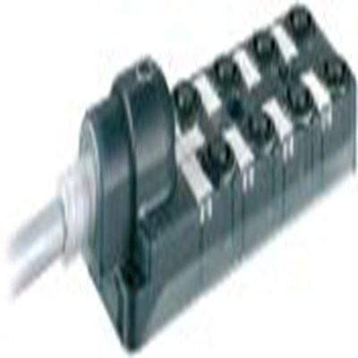 RS PRO,174-7889,M12传感器分线盒, 8端口, 5线路, 24V 直流, 10m线长, IP67