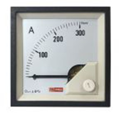 RS PRO,186-2493,直流 指针电流表, 1 %精度, 68 mm x 68 mm切面 动圈