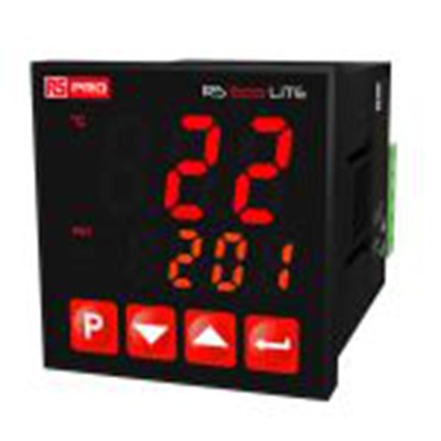 RS PRO,198-1173,温控开关, 10 → 30 V dc电源, 继电器输出, 面板安装安装, IP20，IP65, 48 x 48mm