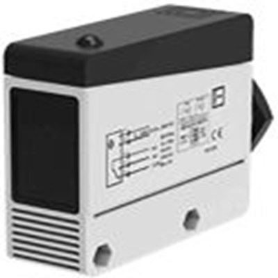 RS PRO,202-5457,偏振逆反射光电传感器, 块状, 可检测12 m, 接线端子连接, NPN NO+NC输出, 红光光源, 螺钉，支架