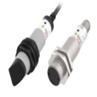 RS PRO,204-3973,漫反射光电传感器, 圆柱形, 可检测0.4 m, 2 m电缆连接, PNP NO+NC输出, 红外 LED光源, 螺钉螺母