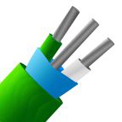 RS PRO,236-3959,K型热电偶导线, PVC聚酯薄膜绝缘, 25m长, 最高+105°C, 屏蔽, 扁平双绞线