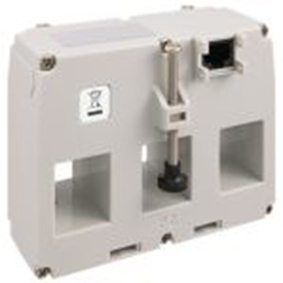 RS PRO,264-0999,电流互感器, DIN 轨安装型, 电流互感器传感器, 125A输入, 330 mV输出, 电流比3 x 125A, 330 mV电源, 母线、支脚、DIN 导轨, 25