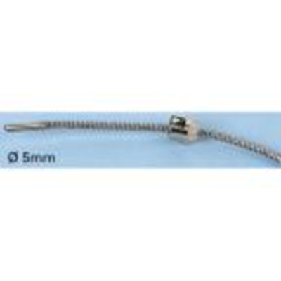 RS PRO,324-1737,J型热电偶, 探头Φ5mm x 20mm, 可测+400°C, 线长2.5m, 电缆接端, 316不锈钢探头, 0.7 s响应