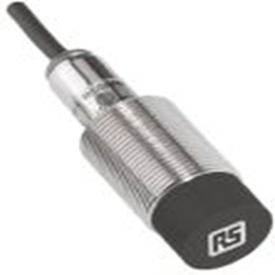 RS PRO,701-8257,电感式接近开关, 螺纹管主体, M18, 可检测8 mm, 非嵌入式安装, 2m线长, IP67, 48mm