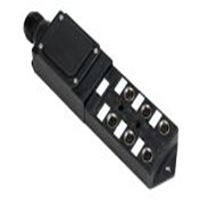 RS PRO,877-1218,M12传感器分线盒, 6端口, 5线路, 24V 直流, IP67