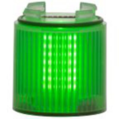 RS PRO,124-512,LED警示灯, 24V 交流/直流电源, 绿色透镜