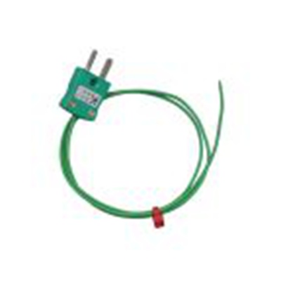 RS PRO,652-776,K型热电偶, 探头Φ1/0.3mm x 0.3m, 可测+260°C, 微型插头接端, PFA探头