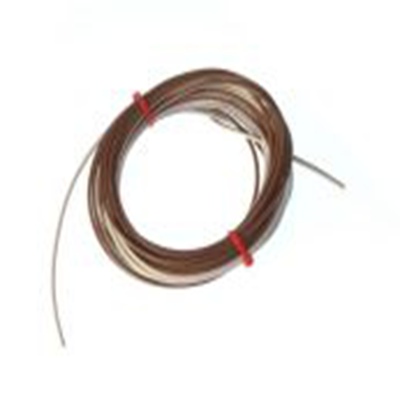 RS PRO,185-3006,T型热电偶导线, PTFE绝缘, 25m长, 最高+250°C, 无屏蔽, 单脉冲