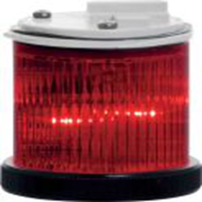 RS PRO,190-2847,LED警示灯, 110 V 交流电源, Φ55mm底座, 红色透镜