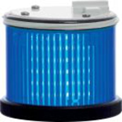 RS PRO,190-2898,LED警示灯, 110 V 交流电源, Φ75mm底座, 蓝色透镜