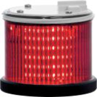 RS PRO,190-2900,LED警示灯, 110 V 交流电源, Φ75mm底座, 红色透镜