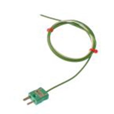 RS PRO,220-9509,K型外露结点热电偶, 探头Φ1/0.376mm x 3m, 可测+250°C, 线长3m, 微型插头接端, 聚四氟乙烯探头