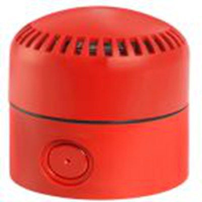 RS PRO,222-2453,电子报警器, 12 v 交流 / 直流、 24 v 交流 / 直流电源, 红色外壳, 64音调, 1米外115dB, IP65