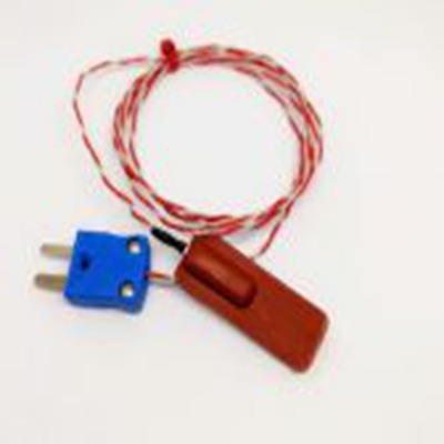 RS PRO,239-4669,K型橡胶贴片热电偶, 探头Φ40 x 13 x 5mm x 1m, 可测+150°C, 线长1m, 微型插头接端, 硅橡胶探头
