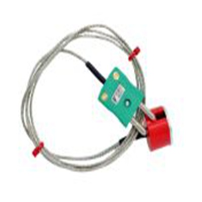 RS PRO,252-2418,K型按钮磁铁热电偶, 探头Φ4.5mm x 1m, 可测+250°C, 线长1m, 标准插头接端, 不锈钢探头