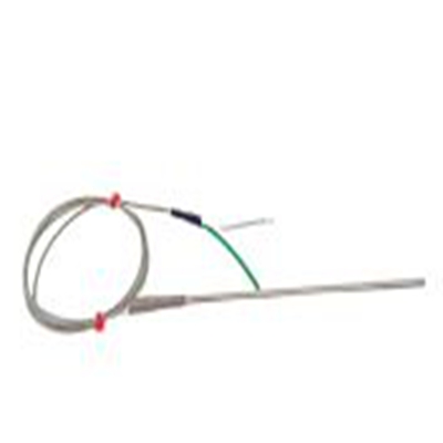 RS PRO,252-2420,K型重型热电偶, 探头Φ4.5mm x 150mm, 可测+350°C, 线长1m, 裸线尾线接端, 不锈钢探头