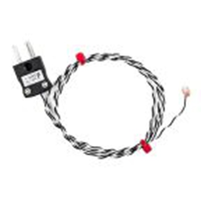 RS PRO,252-2434,K型铜盘热电偶, 探头Φ6.35mm x 5m, 可测+200°C, 线长5m, 微型插头接端, 铜探头