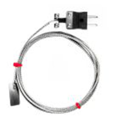 RS PRO,252-2453,J型叶片热电偶, 探头Φ13mm x 2m, 可测+350°C, 线长2m, 标准插头接端, 不锈钢探头