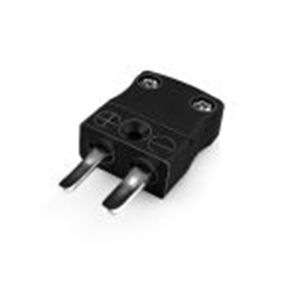 RS PRO,262-3118,微型热电偶连接器 插头, 用于热电偶, Φ4mm探头, 最高220°C, 黑色