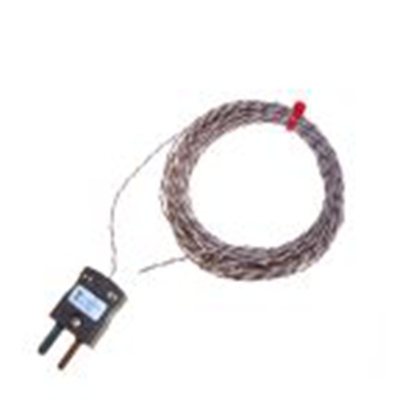 RS PRO,262-3195,T型外露结点热电偶, 探头Φ1/0.2mm x 2m, 可测+250°C, 线长2m, 微型插头接端, 聚四氟乙烯探头