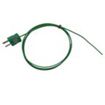 RS PRO,268-4455,K型密封式热电偶, 探头Φ7/0.2mm x 1m, 可测+260°C, 线长1m, 微型插头接端, PFA探头