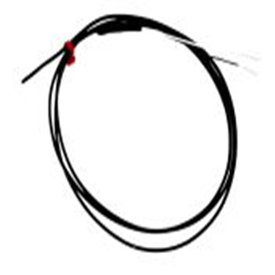 RS PRO,268-4459,J型密封式热电偶, 探头Φ7/0.2mm x 1m, 可测+260°C, 线长1m, 裸线尾线接端, PFA探头