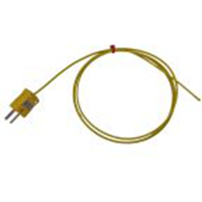 RS PRO,268-4471,K型密封式热电偶, 探头Φ7/0.2mm x 2m, 可测+260°C, 线长2m, 微型插头接端, PFA探头