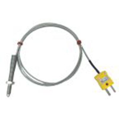 RS PRO,268-4502,K型喷嘴热电偶, 探头ΦM6 x 1mm x 1m, 可测+350°C, 线长1m, 微型插头接端, 不锈钢探头
