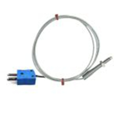 RS PRO,268-4517,K型喷嘴热电偶, 探头ΦM6 x 1mm x 1m, 可测+350°C, 线长1m, 标准插头接端, 不锈钢探头