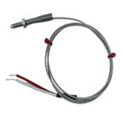 RS PRO,268-4524,K型喷嘴热电偶, 探头ΦM6 x 1mm x 1m, 可测+350°C, 线长1m, 裸线尾线接端, 不锈钢探头