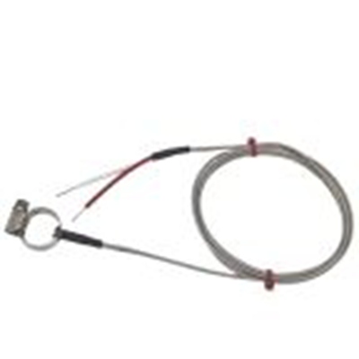 RS PRO,268-4533,K型管道表面热电偶, 探头Φ30-45mm x 2m, 可测+350°C, 线长2m, 裸线尾线接端, 不锈钢探头